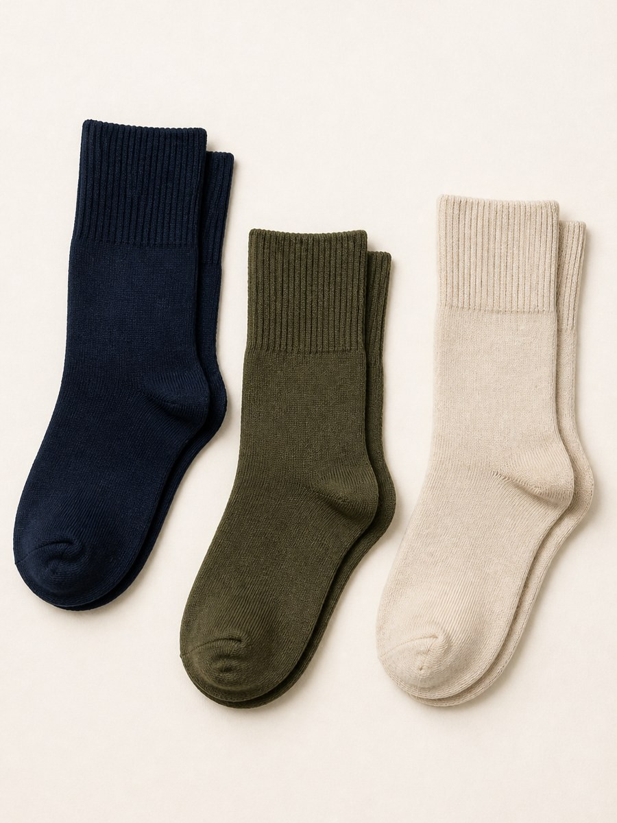 Skarpety merino, 3 pary